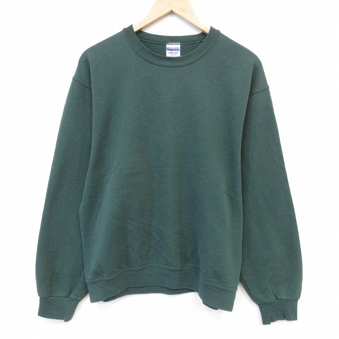 00s 長袖スウェット グリーン メンズM相当 | 古着