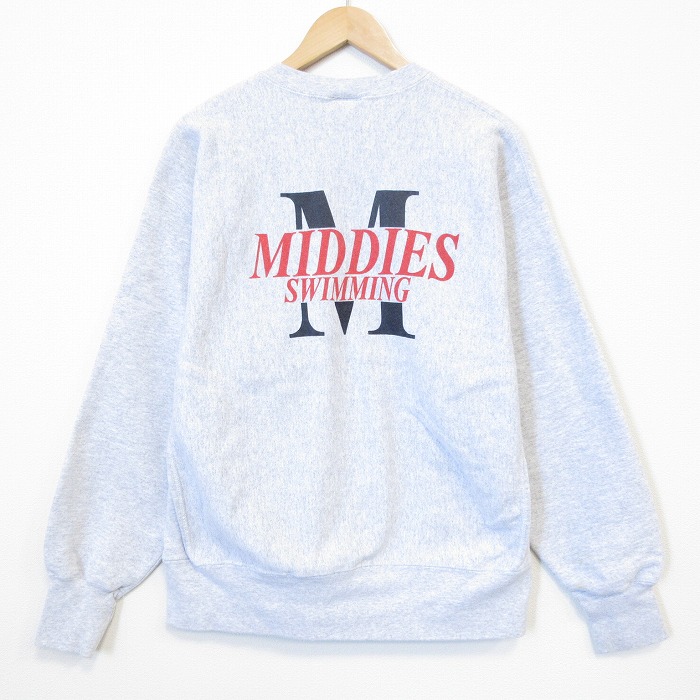 リー 00s 長袖スウェット MIDDIES グレー メンズXL相当 | 古着