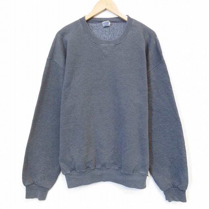 ラッセル 00s 長袖スウェット グレー メンズXL相当 | 古着