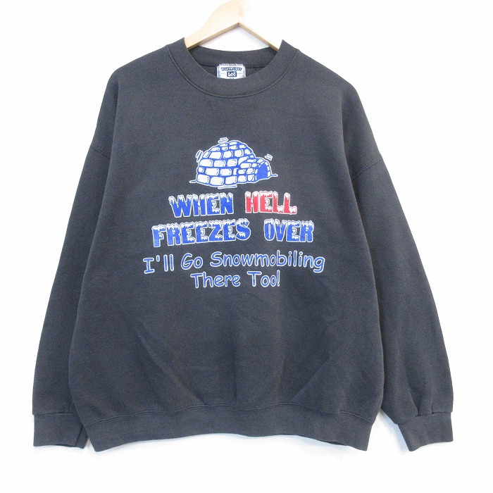 古着通販 XL☆古着 リー 長袖 スウェット メンズ 90年代 90s