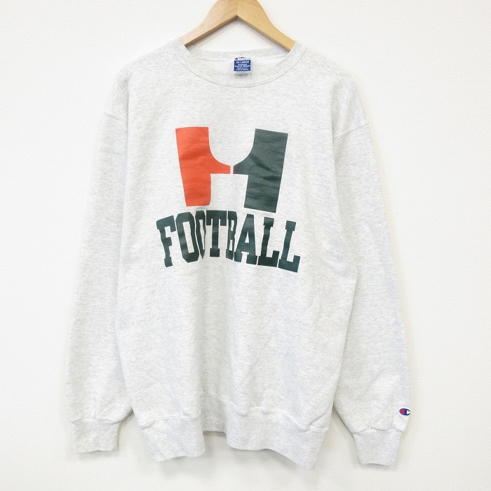 古着通販 XL☆古着 チャンピオン 長袖 スウェット メンズ 90年代 90s