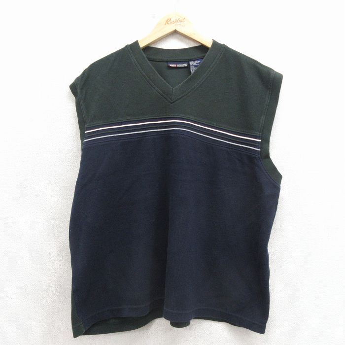 FADED GLORY ノースリーブトップス ネイビー XL | 古着