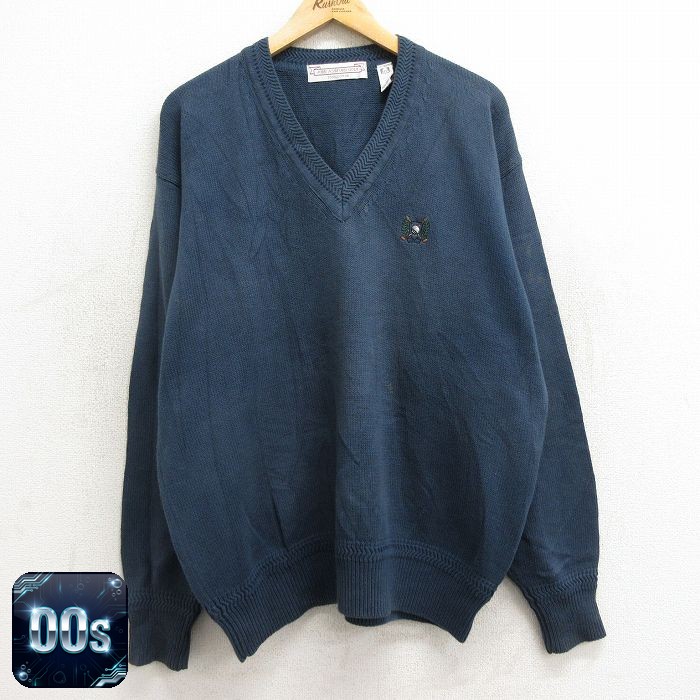 ゴルフ 00s 長袖セーター ネイビー XL | 古着