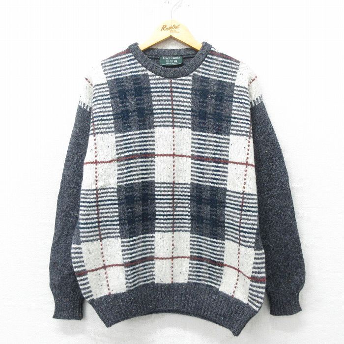 00s 長袖セーター ニット グレー L | 古着