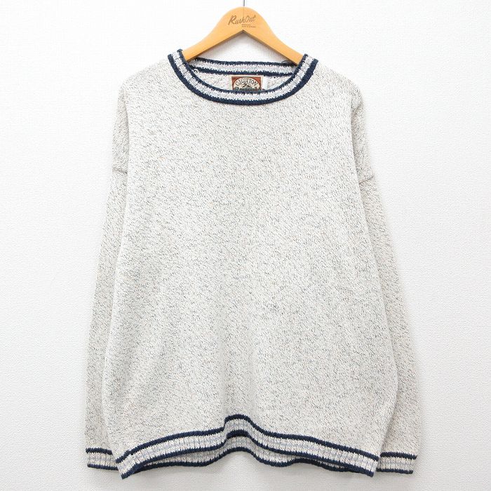 90s 長袖セーター ホワイト XL | 古着