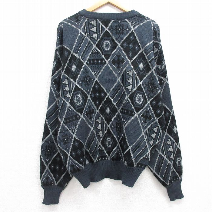 古着通販 XL☆古着 キャンパス 長袖 セーター メンズ 00年代 00s