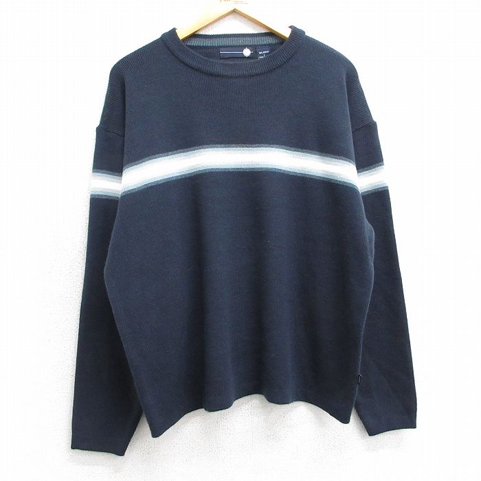 00s 長袖セーター ネイビー XL | 古着
