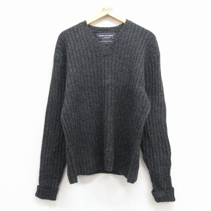 アバクロンビー 00s 長袖セーター グレー L | 古着