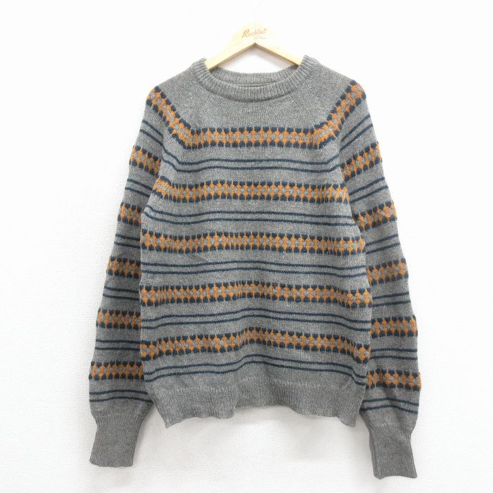 ジャンセン 70s 長袖セーター グレー L | 古着