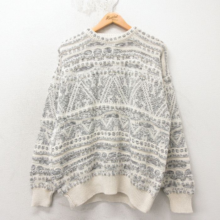 OLD GLORY 90s 長袖セーター 生成り XL | 古着