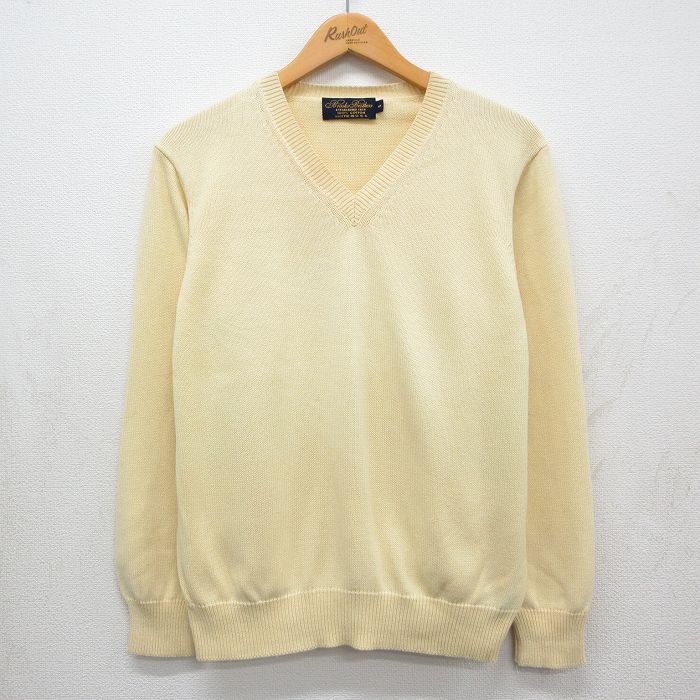 ブルックスブラザーズ 90s 長袖セーター イエロー M | 古着