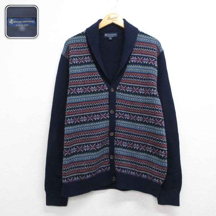 古着通販 XL☆古着 Brooks Brothers ブルックスブラザーズ 長袖 メンズ