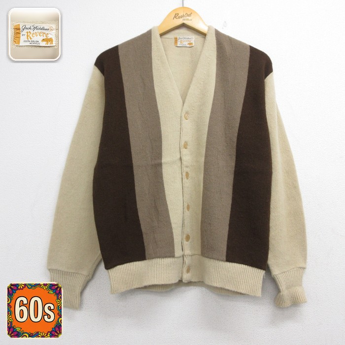 古着通販 L☆古着 Jack Nicklaus 長袖 ビンテージ メンズ 60年代 60s