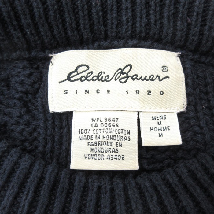 古着通販 L☆古着 Eddie Bauer エディーバウアー 長袖 セーター メンズ
