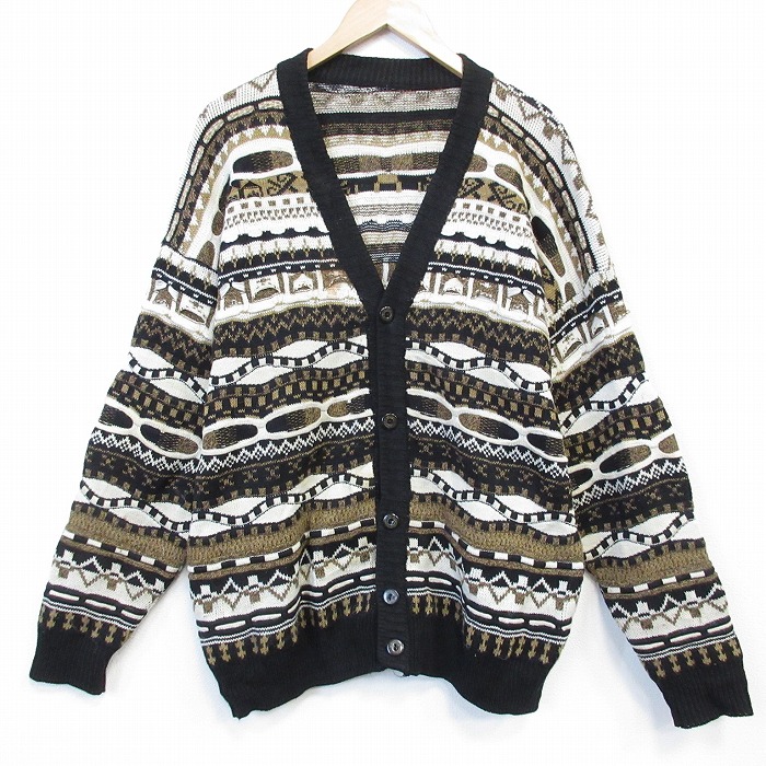 【20%OFF】カーディガン ベージュ XL | 古着