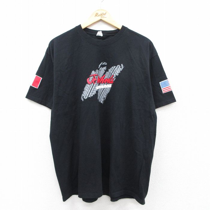 【50%OFF】半袖Tシャツ 車 ブラック XL | 古着