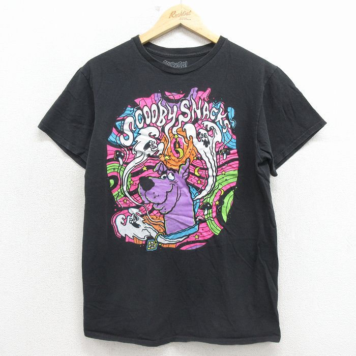 半袖Tシャツ スクービードゥー ブラック M | 古着