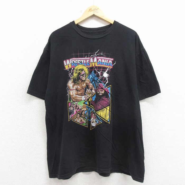 90s 半袖Tシャツ アルティメットウォリアー ブラック XL | 古着