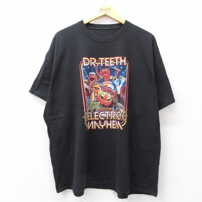 ドクターティースとエレクトリックメイヘム 半袖Tシャツ ブラック メンズXL相当 | 古着