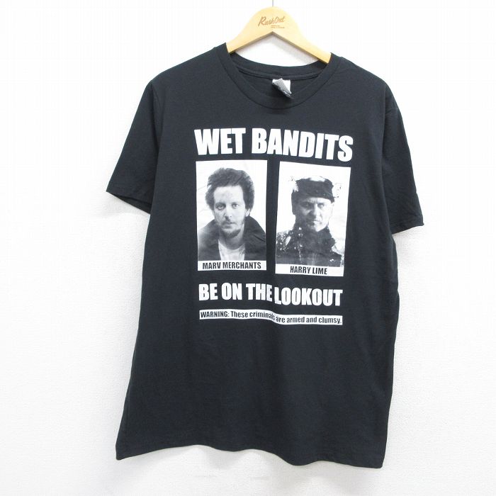 半袖Tシャツ ホームアローン ブラック XL | 古着