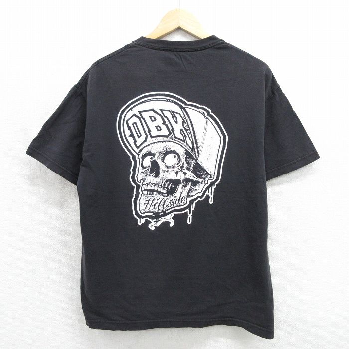 DBK 半袖Tシャツ スカル ブラック メンズL相当 | 古着