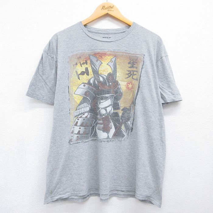 スターウォーズ 半袖Tシャツ ストームルーパー グレー メンズXL相当 | 古着
