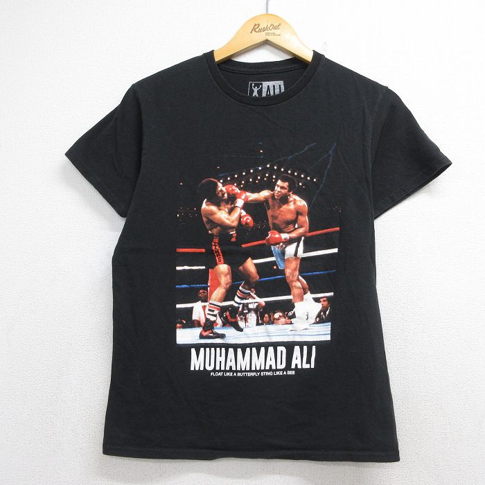 半袖Tシャツ モハメドアリ ブラック メンズS相当 | 古着