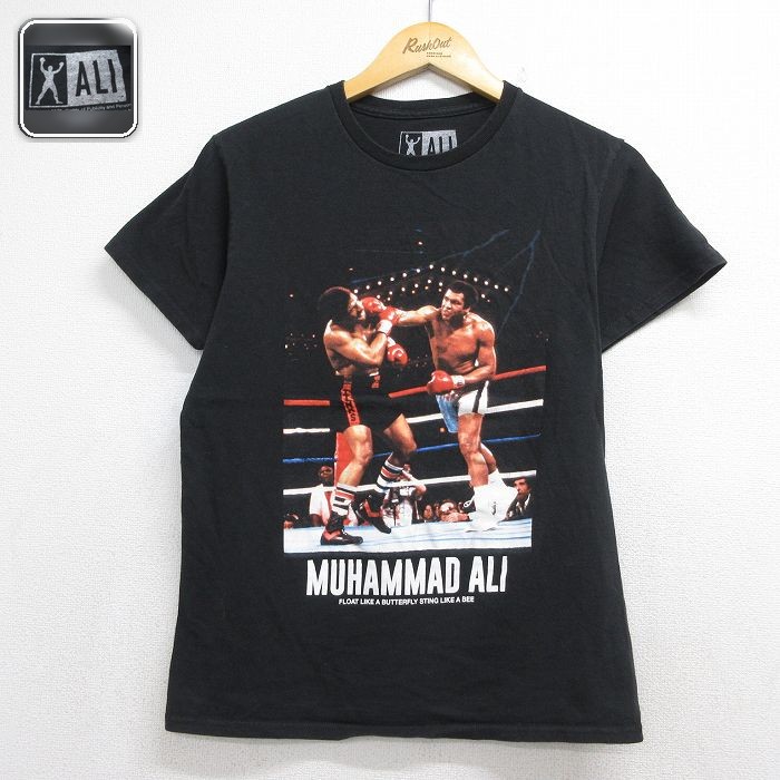 半袖Tシャツ モハメドアリ ブラック メンズS相当 | 古着