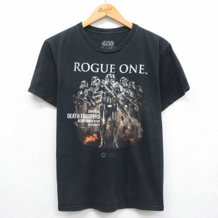スターウォーズ 半袖Tシャツ デストルーパー ブラック メンズM相当 | 古着