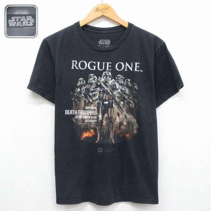スターウォーズ 半袖Tシャツ デストルーパー ブラック メンズM相当 | 古着