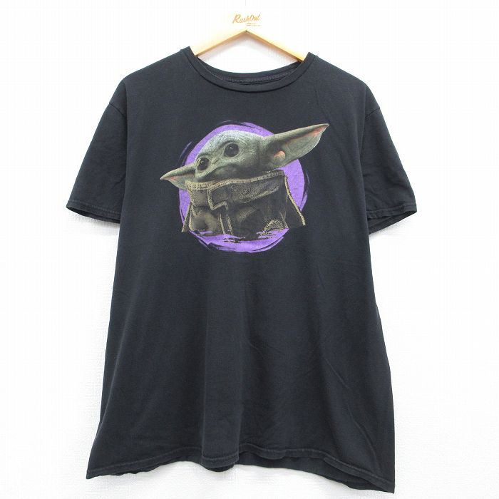 古着通販 XL☆古着 半袖 Tシャツ メンズ 映画 スターウォーズ ベビー