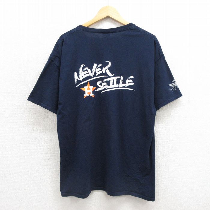 フルーツオブザルーム 半袖Tシャツ バドワイザー ネイビー メンズXL相当 | 古着