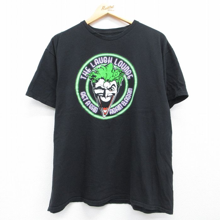 DCコミックス 半袖Tシャツ ジョーカー ブラック メンズXL相当 | 古着