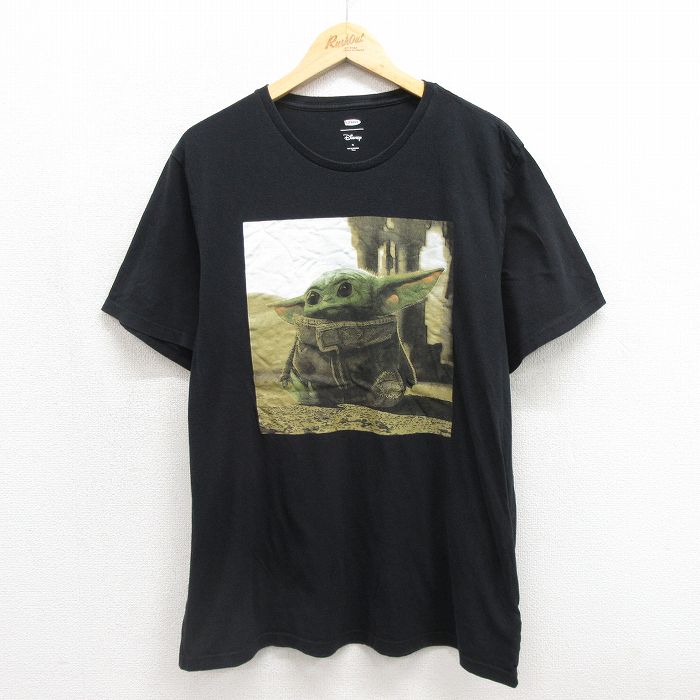オールドネイビー 半袖Tシャツ ブラック メンズXL相当 | 古着
