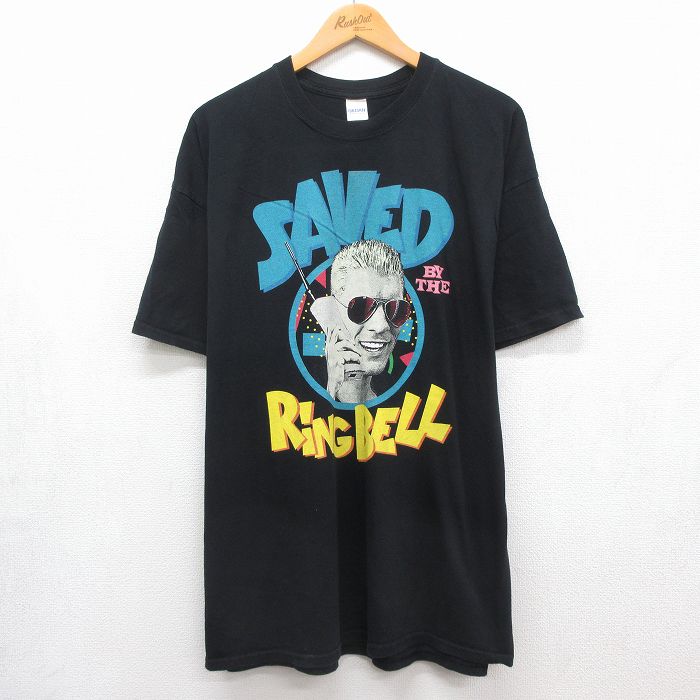 RING BELL 半袖Tシャツ ブラック メンズXL相当 | 古着