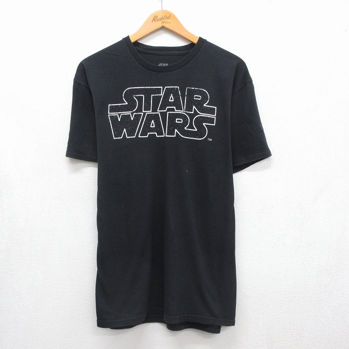 スターウォーズ 半袖Tシャツ ブラック メンズL相当 | 古着