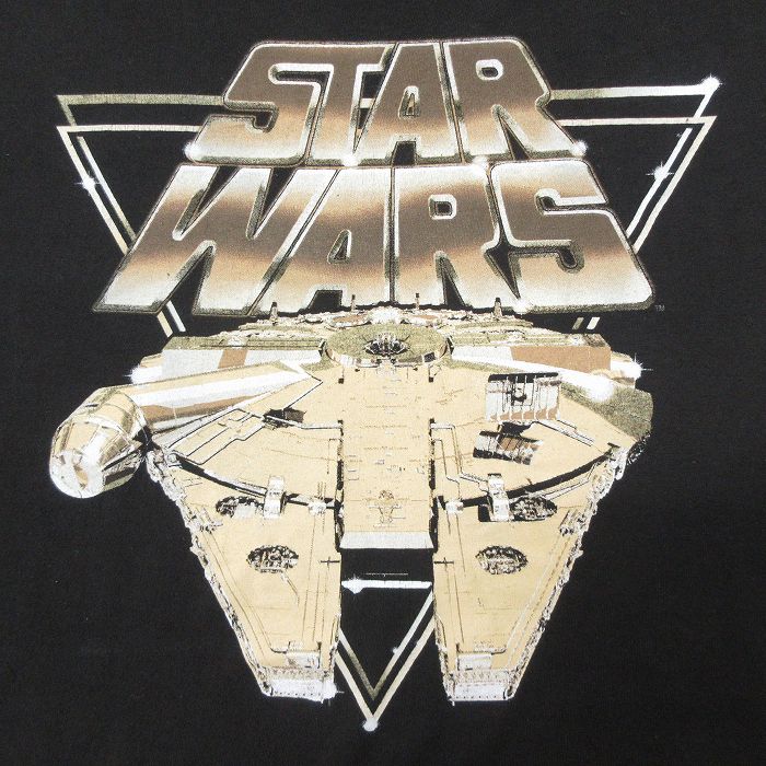 古着通販 XL☆古着 半袖 Tシャツ メンズ スターウォーズ ミレニアム