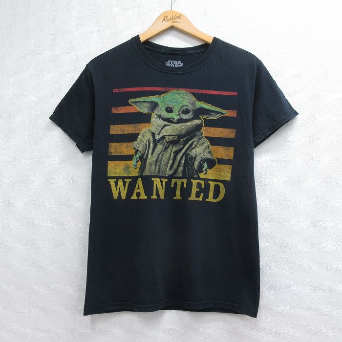 スターウォーズ 半袖Tシャツ グローグー ブラック メンズS相当 | 古着