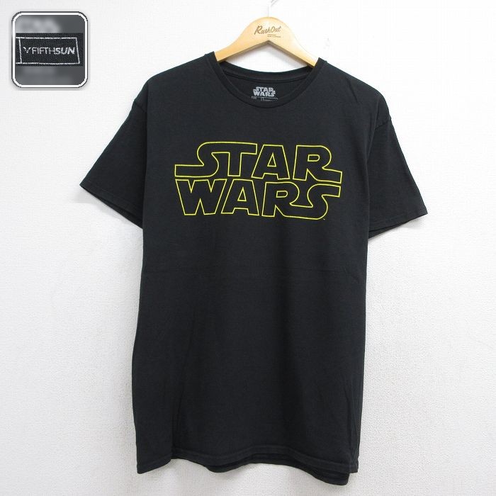 半袖Tシャツ スターウォーズ ブラック メンズL相当 | 古着