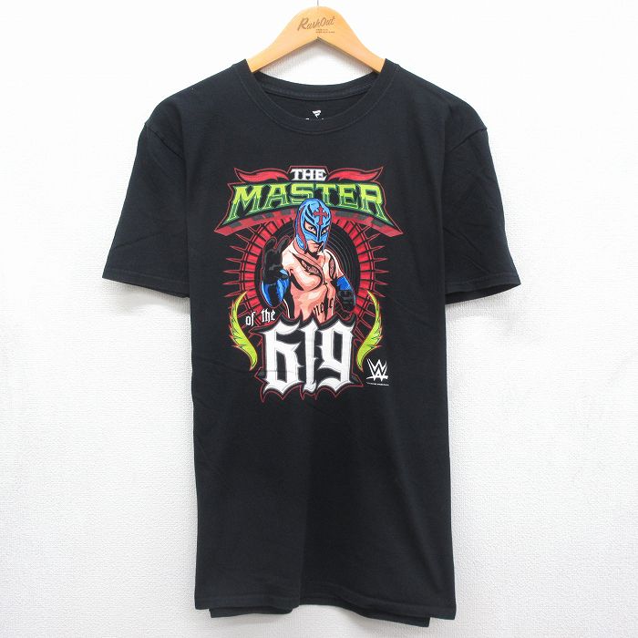 レイミステリオ 半袖Tシャツ ブラック メンズL相当 | 古着