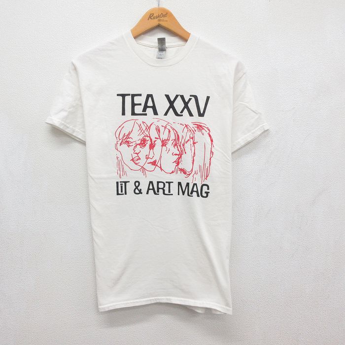 半袖Tシャツ TEA ホワイト メンズM相当 | 古着