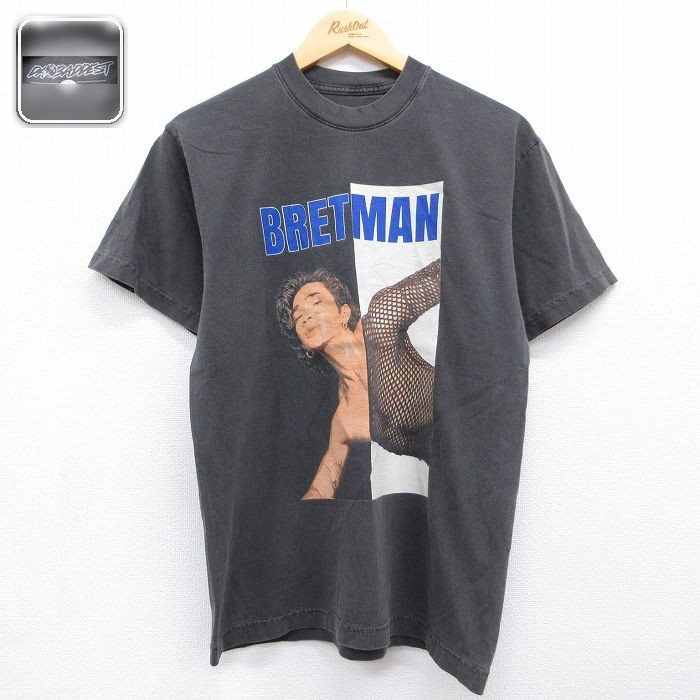 ブレットマンロック 半袖Tシャツ グレー メンズM相当 | 古着