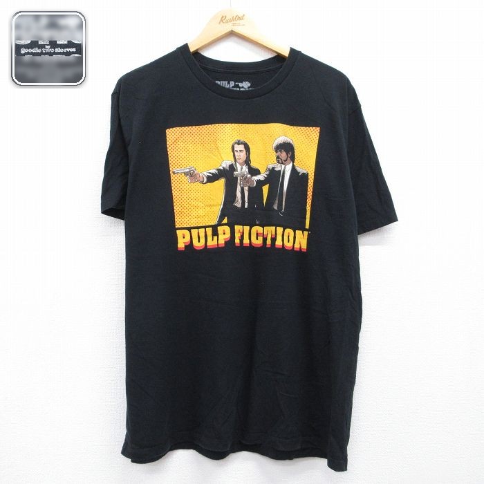 パルプフィクション 半袖Tシャツ ブラック メンズXL相当 | 古着