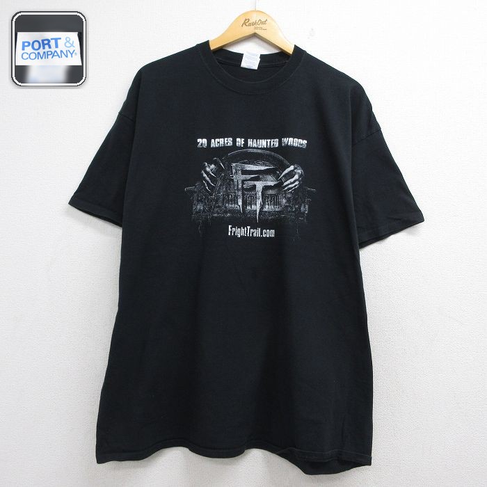 Fright Trail 半袖Tシャツ ブラック メンズXL相当 | 古着