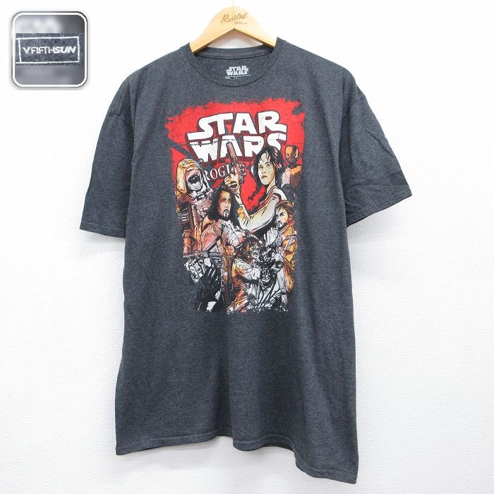 半袖Tシャツ スターウォーズ グレー メンズXL相当 | 古着