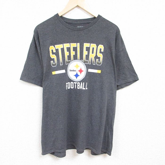 ジャンクフード XL 半袖Tシャツ ピッツバーグスティーラーズ グレー XL | 古着