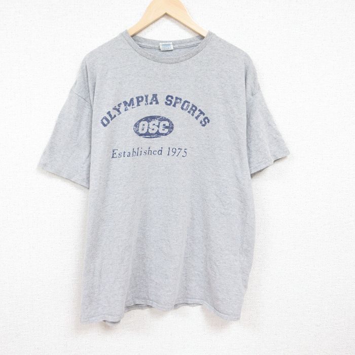 半袖Tシャツ 霜降り グレー XL | 古着