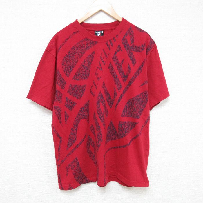 NBA クリーブランドキャバリアーズ 半袖Tシャツ バスケットボール レッド XL | 古着
