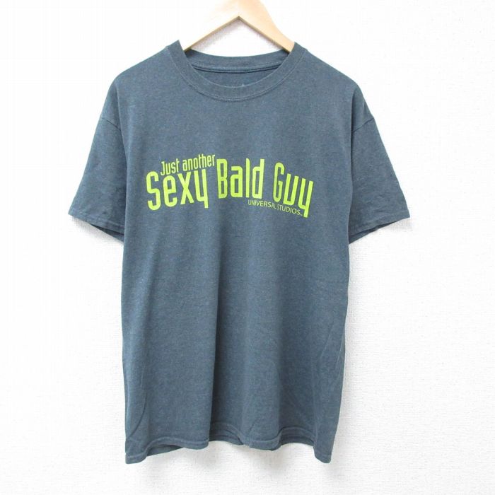 ユニバーサルスタジオ 半袖Tシャツ グレー XL | 古着
