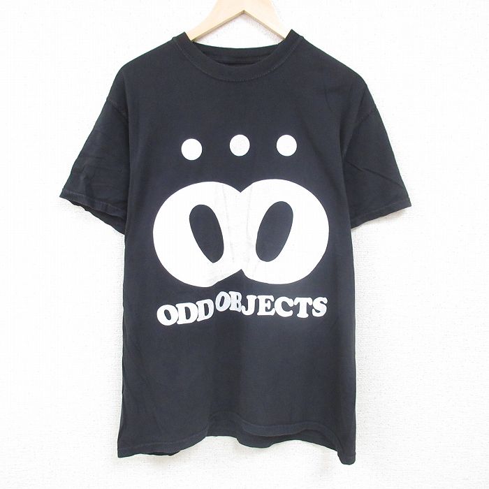 ODD OBJECTS 半袖Tシャツ ブラック XL | 古着